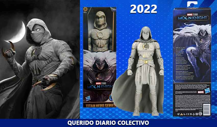 Querido Diario Colectivo MoonKnight Caballero Luna Marvel Titan Hero Hasbro 2022 Coleccionables Ingrid Cervantes