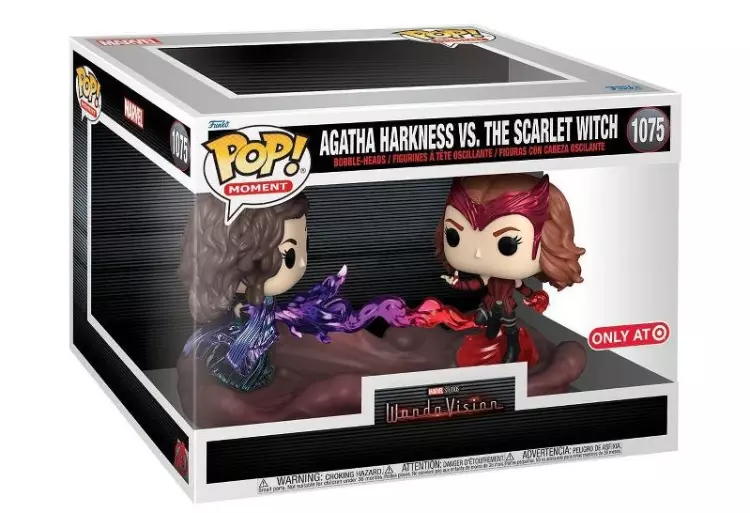 NUEVO FUNKO MOMENT DE WANDAVISION 1075. AGATHA VS WANDA TARGET 2022