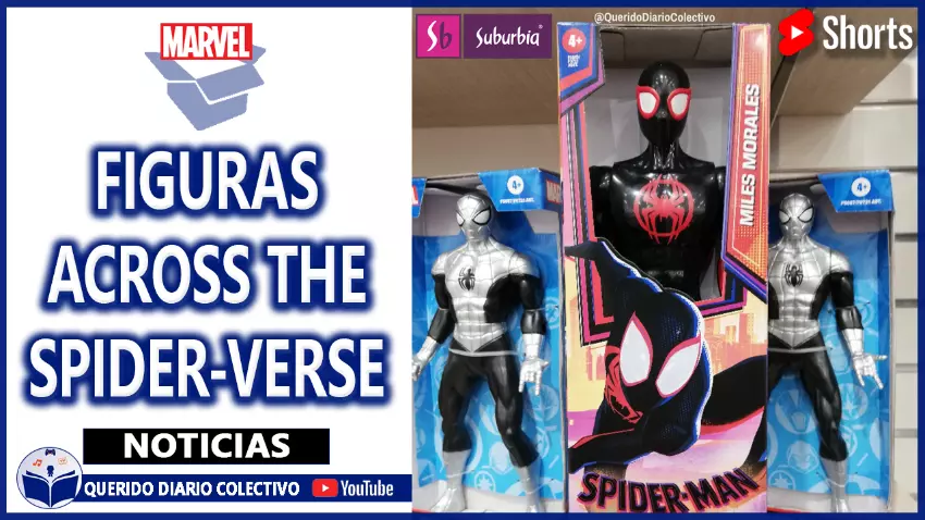 LLEGAN LAS NUEVAS FIGURAS DE SPIDER-MAN ACROSS THE SPIDER-VERSE DE HASBRO A MÉXICO