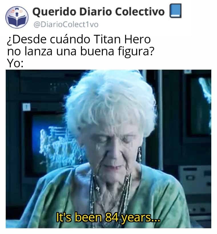Querido Diario Colectivo Meme Coleccionistas Rose Titanic TitanHero Figuras 12 Pulgadas Hasbro 2024