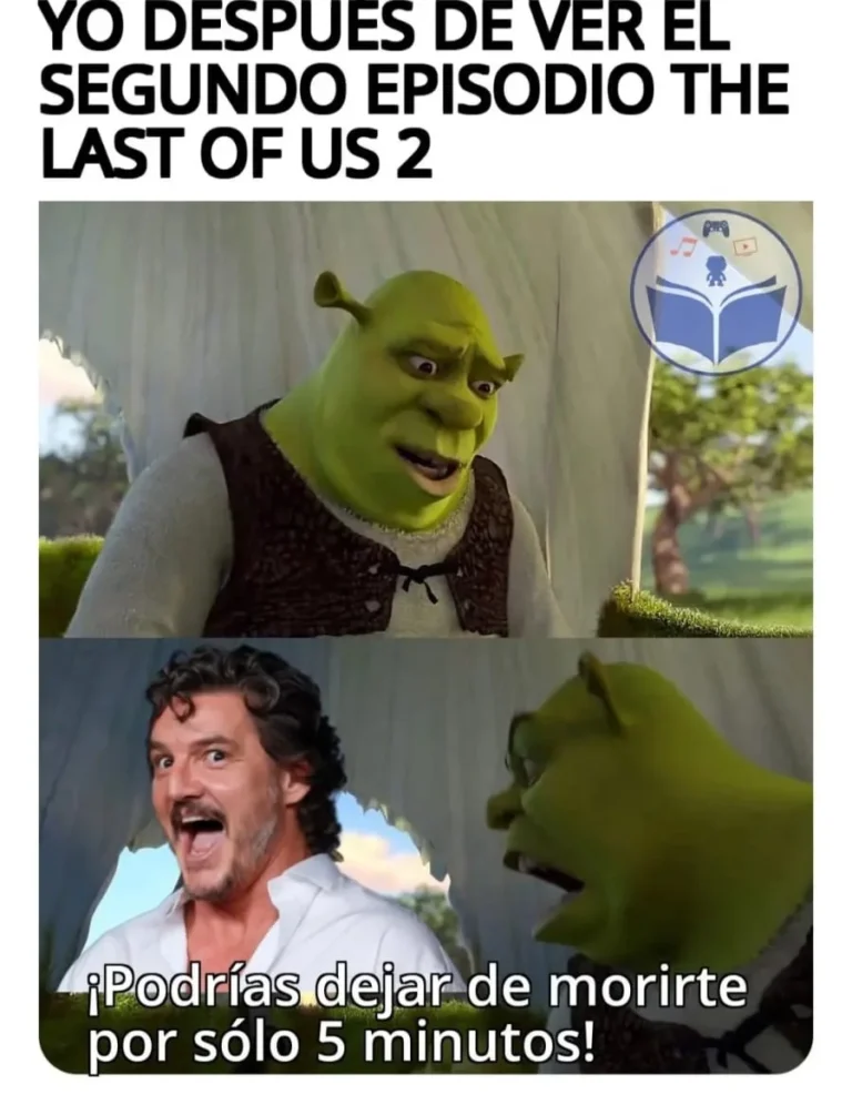 Querido Diario Colectivo Meme The Last US Pedro Pascal Joel Shrek Burro 5 Minutos 2025