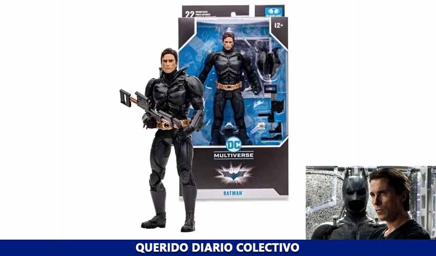Querido Diario Colectivo Batman Mcfarlane 2024 Cristian Bale Dark Knight Sin Mascara Ingrid Cervantes
