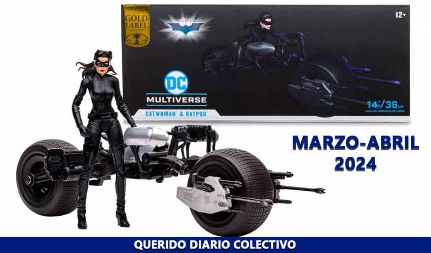 MCFARLANE lanzará nueva figura de CATWOMAN The Dark Knight 2024