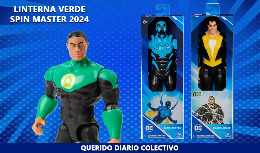 Querido Diario Colectivo Spin Master Dark Knight Linterna Verde Figuras 2024 Joker Heath Ledger 30CM