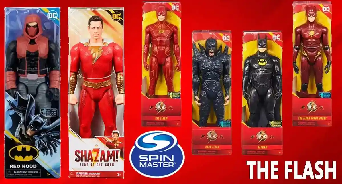 The Flash Decima Wave Spin Master Figuras 12 pulgadas 2023 Batman Querido Diario Colectivo