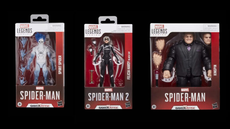 SpiderMan2 Marvel Legends Hasbro Figuras 2025 Gamerverse Querido Diario Colectivo Ingrid Cervantes Kingpin Black Cat Spirit Spider