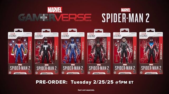 SpiderMan2 Marvel Legends Hasbro Figuras 2025 Gamerverse Querido Diario Colectivo Ingrid Cervantes e1740639845890