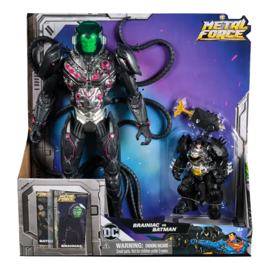 Spin Master DC Metal Force Collection Braniac 12 Pulgadas 2025