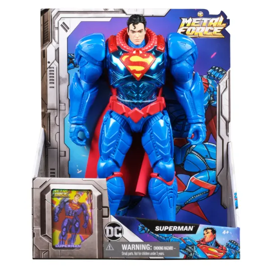Spin Master DC Metal Force Collection Extra Large Action Figure Superman 2025 Querido Diario Colectivo