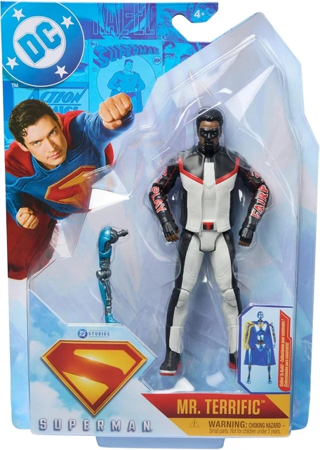 Spin Master DC Superman Movie 2025 Mr Terrific 6 Pulgadas Querido Diario Colectivo