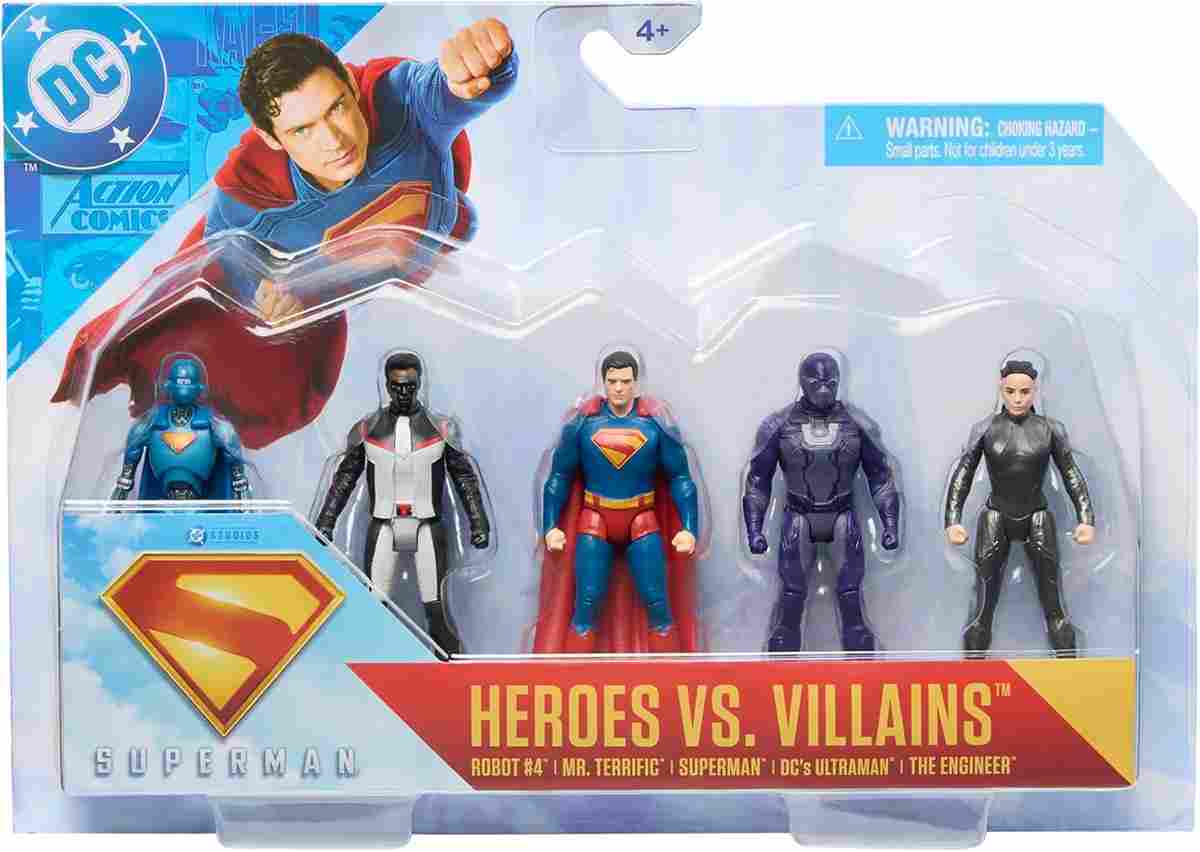 SpinMaster Heroes Villains 3 Pulgadas Querido Diario Colectivo