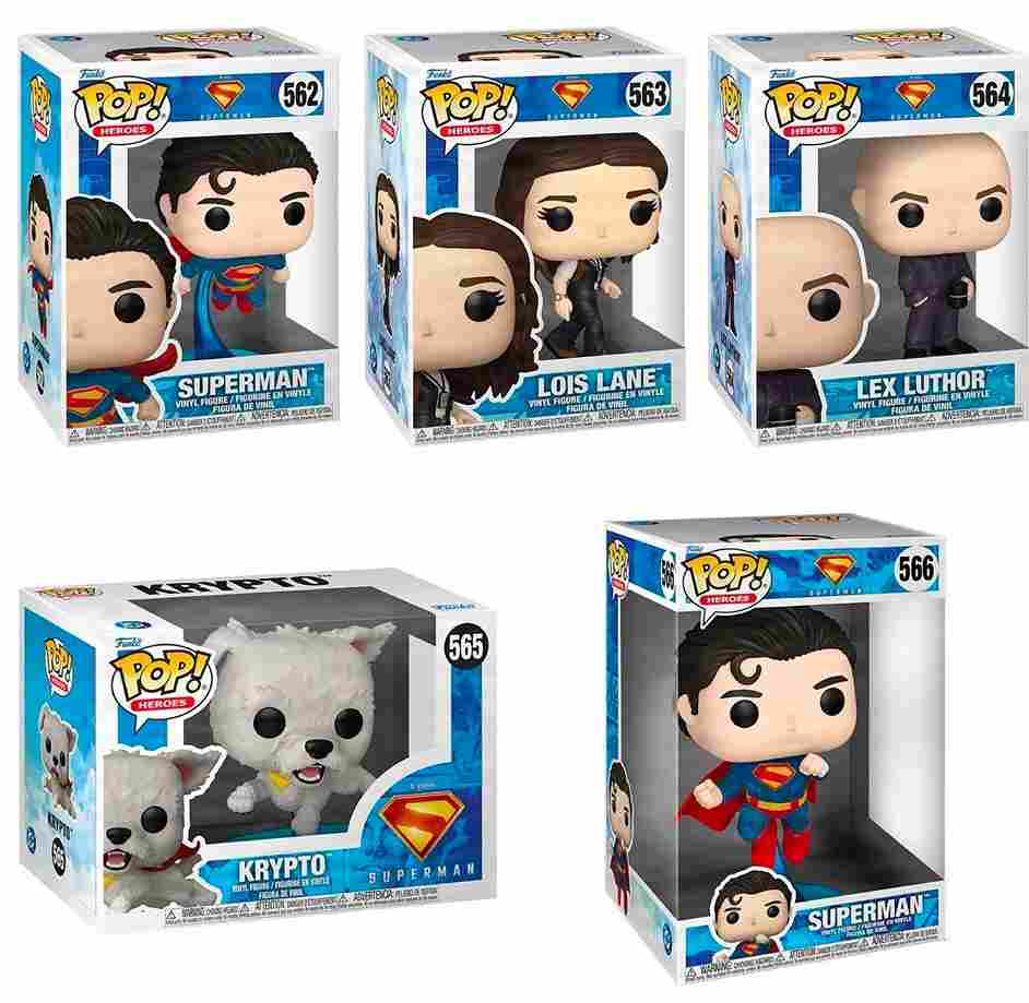 Superman Funko Pop Legacy uperman Figuras Movie 2025 Querido Diario Colectivo 11zon