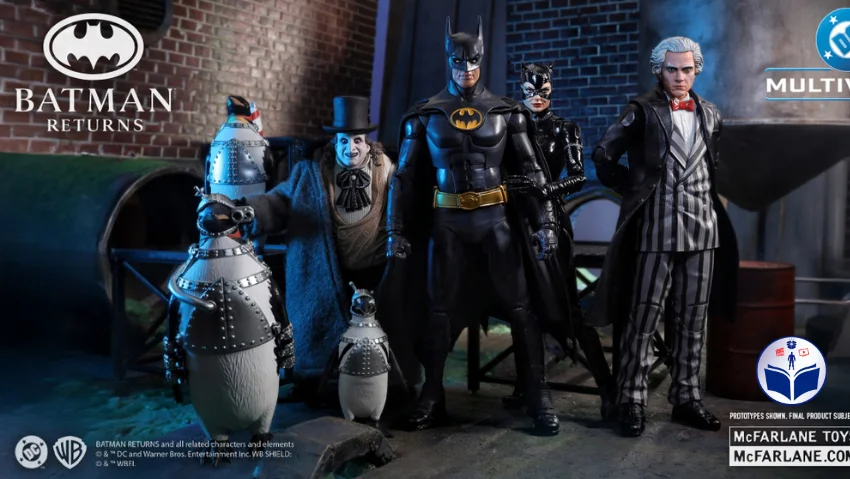 QUERIDO DIARIO COLECTIVO 30 Batman Returns Regresa McFarlane Wave Figuras BatmanDay DC Comics 2025 Querido Diario Colectivo Ingrid Cervantes Portada