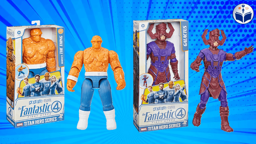 ¡Por Primera Vez Habrá Titan Hero Series Articulados! Serán Galactus y La Mole de Los 4 Fantásticos