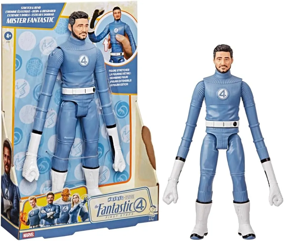 Confirmado: Hasbro lanzará nueva figura de la Antorcha Humana y Mister Fantástico de los Cuatro Fantásticos Primeros Pasos 5 Mr Fantastico Pedro Pascal Hasbro Figura Cuatro Fantasticos Primeros Pasos Querido Diario Colectivo 02