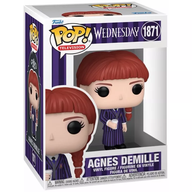 Funko anuncia nueva línea de figuras de Merlina Temporada 2: Tyler Galpin y Agnes tendrán su primer POP! 4 Agnes Merlina Wednesday Funko Pop 2026 1871 Netflix Coleccionables Season 2 Querido_Diario_Colectivo Empaque