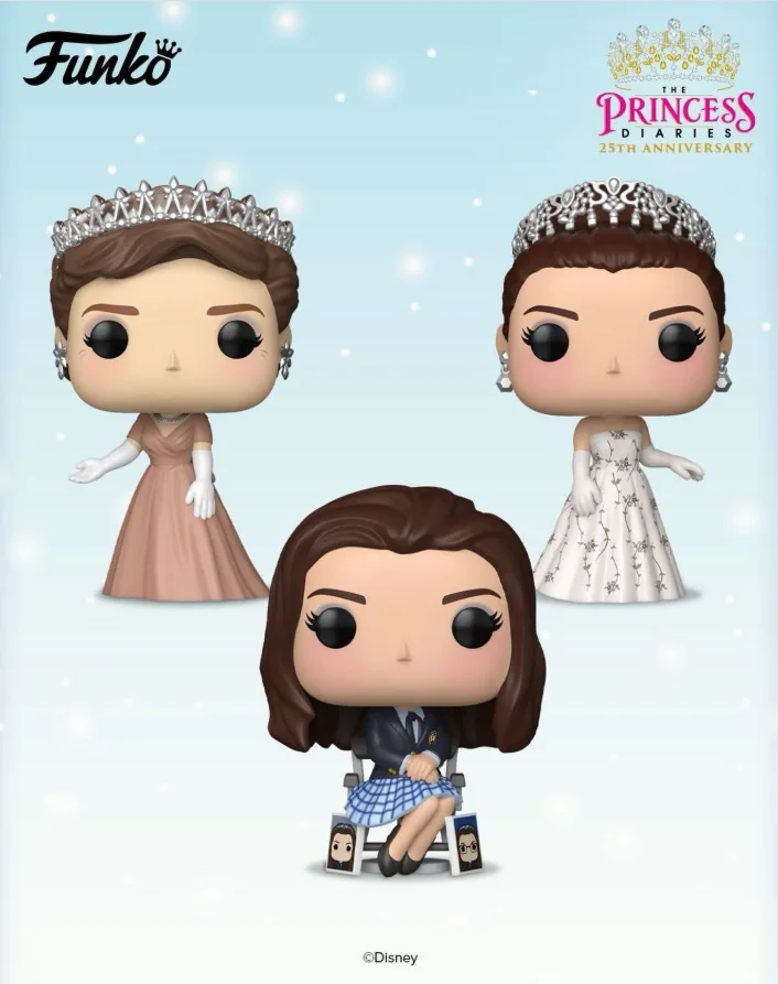 Querido Diario Colectivo Noticias Geek Figuras y Coleccionables Funko Diario Princesa Anne Hathaway Ingrid Cervantes
