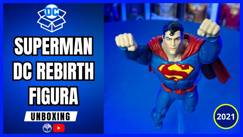 QUERIDO DIARIO COLECTIVO 7 superman mcfarlane toys dc comics rebirth 2021 figura unboxing querido diario colectivo ingrid cervantes