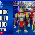 GORILLA GRODD, KING SHARK, BATMAN Y FLASH FIGURAS SPIN MASTER 12 PULGADAS DC 30 CM | 4-PACK 2023
