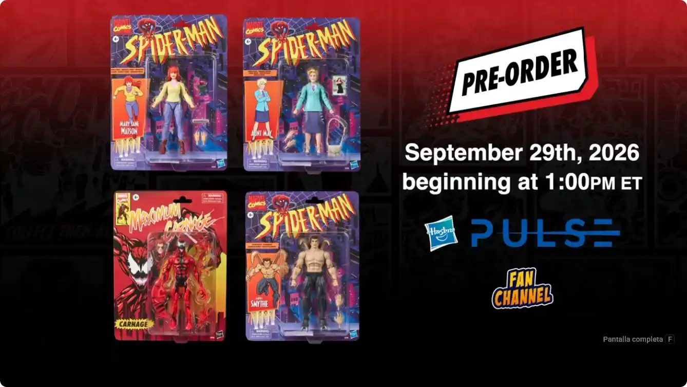 spider man retro figuras marvel legends septiembre querido diario colectivo